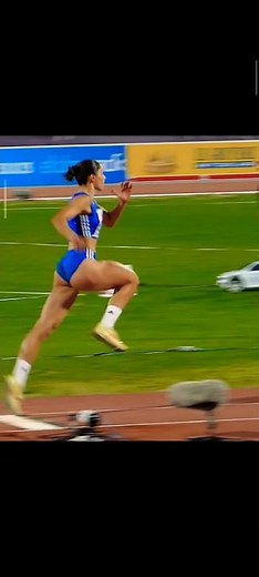 Women's Triple jump Slow motion Melina Zaragka (GRE)