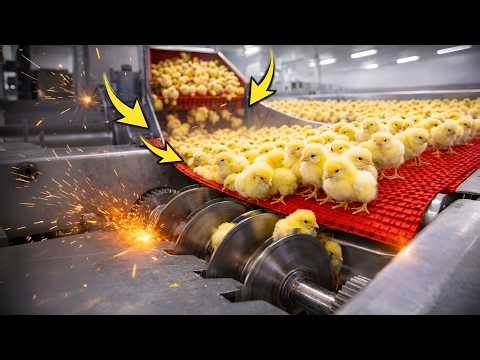 Inside the Chicken Mega Factory | From Egg to Fully Grown Broiler (Full Process)