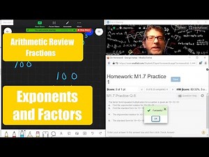 Exponents and Factored Form
