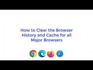 How to Clear the Browser History and Cache for ALL Major Browsers! | BillionTech Tips