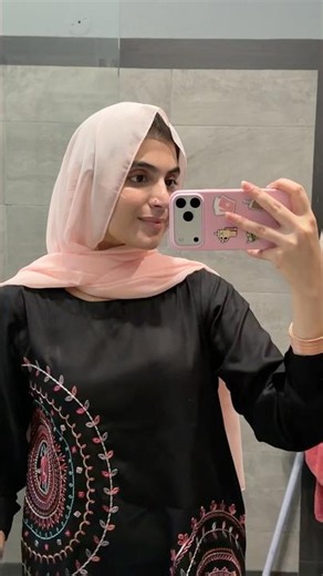 Cute Black Shalwar Kameez Outfit Check 🖤✨ | Casual Desi Summer Look #shorts