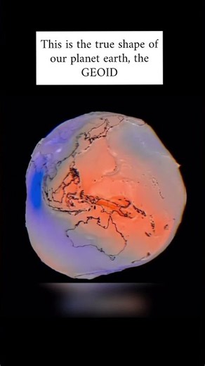 The True Shape of Earth? Meet the GEOID 🌍 #geoid