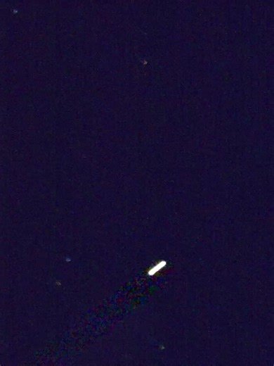 I setup my telescope outside my bedroom window last night, Jan 3rd, cause I was sick in bed but didn't want to waste a beautiful night. While I was getting ready to get some photos I noticed the 2 objects in this video. The footage is at the end of the video was recorded with the wide angle lens after the first clip, which was recorded with the telephoto lens. The objects appear elongated because of the long exposure video settings I was using. You can see they are not like that when you see the