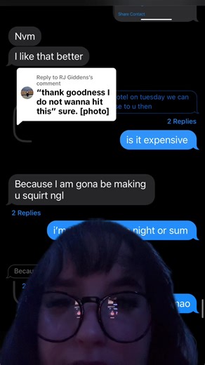 Replying to @RJ Giddens Because I am gona be making u squirt ngl #greenscreen