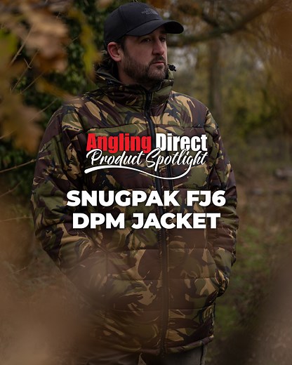🎣 The FJ6 has been engineered for one single reason, to take a fishing jacket to the extreme limit of what's possible. Using Snugpak's 30 year experience of hand crafting clothing for the front line, and expertise in knowing anglers' exact requirements, the exclusive Fortis Jacket 6 is the result. ✅ Roll away adjustable hood 👌 Elasticated Cuffs and thumb loops 📏 Packdown size 31cm x 18cm 🌡️ Warmth rating down to -5˚C 🛒 Shop Now https://www.anglingdirect.co.uk/snugpak-fj6-dpm-jacket 💻 Onlin