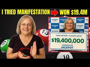 10 Manifestation Techniques to Win Lottery Jackpot | Daily Affirmations of Winners!
