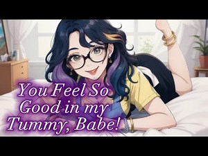 Wholesome Artistic Girlfriend Loves on You In Her Stomach (soft vore) (stomach sounds) (burps)