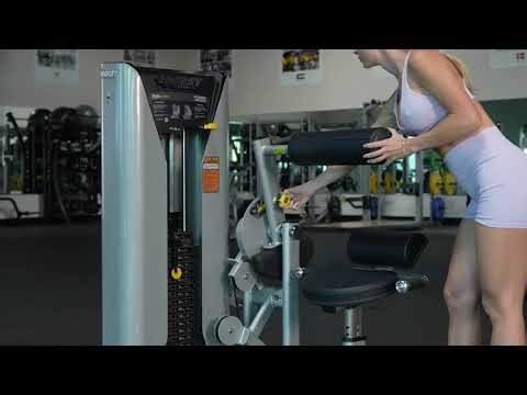 HOIST Fitness HD-3600 Ab Crunch / Low Back | 2-in-1 Core Training Machine