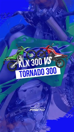 💥 KLX 300 vs Tornado 300 💥 Dos motos, dos personalidades… y una grieta que no se discute en la sobremesa 😅 💚 KLX 300 Más moderna, más tech, inyección y suspensiones que piden barro. Ideal si te gusta complicarte… pero para divertirte. ❤️ Tornado 300 La de siempre, la fiel, la que arrancó hoy, ayer y va a arrancar mañana. Simple, confiable y gaucha como pocas. ¿Sos de los que prueban lo nuevo o de los que confían en lo probado? 🔥 Team KLX o ❤️ Team Tornado Abrimos debate motero en comentario