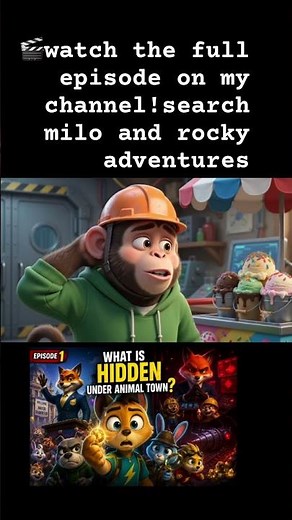 Milo and chip||Episode1 new mayor in animal town||#milo #funny