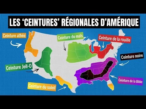 Les grandes régions « Belt » aux États-Unis : découvrez ce qui les rend uniques