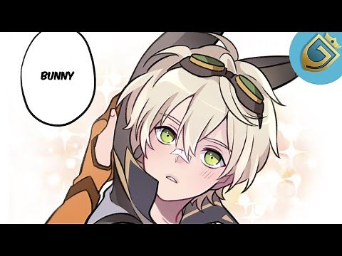 Cute Bunny - Razor and Bennett | Genshin Impact Comic Dub | CrownieShorts