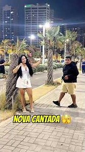 Nova cantada 🫣#pegadinha