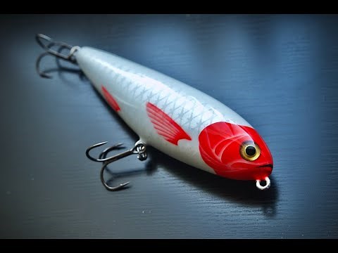 Lure making | classic topwater walker lure