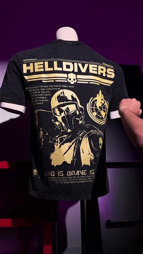 Helldivers 2 The Taste of Freedom Game Washed Shirt #helldiver #helldivers2game #acupoflibertea #aesthetic #helldivers2gameplay #gameshirt #ps5 #fyb