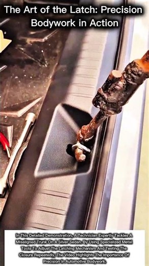 The Art of the Latch: Precision Bodywork in Action