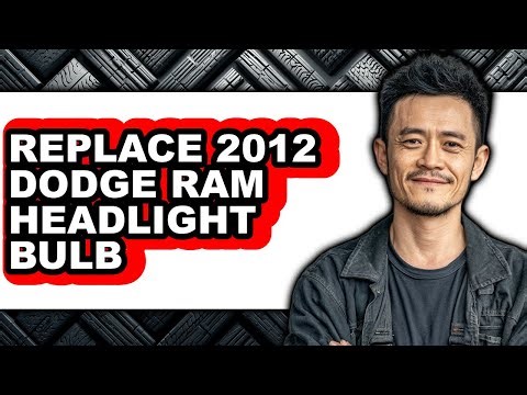 How To Replace 2012 Dodge Ram Headlight Bulb - Easy Guide