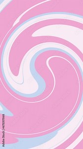 Vertical video - trendy swirl pattern background with gently moving swirling organic shapes in pastel colors. This abstract motion background animation is HD and a seamless loop.