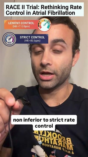 Strict vs Lenient Rate Control in Atrial Fibrillation (RACE II Trial Explained in 60 Minutes)