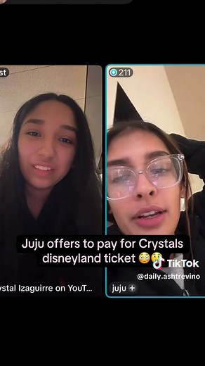 #crystalizaguirre #juju #tea #clips #live