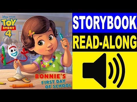 Disney Toy Story 4 Read Along Storybook | Bonnie's First Day of School