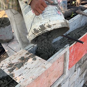 32K views · 309 reactions | Good Techniques To Make Concrete Beam | DIY crafts PR | Facebook