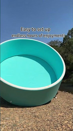 10 mins set it up & 16.5*5ft size IPOOLGO inflatable pool 🏊‍♀️ Electric pump +sand filter system