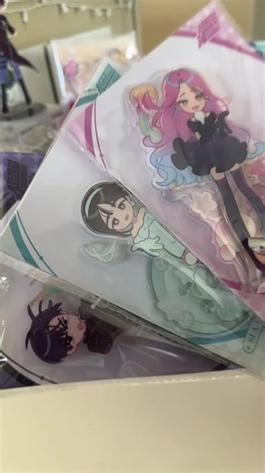 acrylic standees^^!! last two i was missing and the ivan was a mistake.. #alnst #alienstage #haul #unboxing #merch