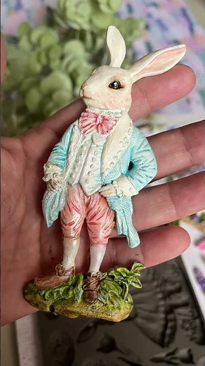 Paint Resin Bunny Castings Like a Pro 🐰 Easy Coloring Tutorial with CasaMia Preview!