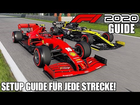 Setup für jede Strecke! | F1 2020 Setup Guide | Formel 1 2020 Tutorial