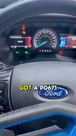 P0671 Ford Ranger Glow Plug Code Explained 🔧🔥 #FordRanger #CheckEngine #GlowPlug #P0671