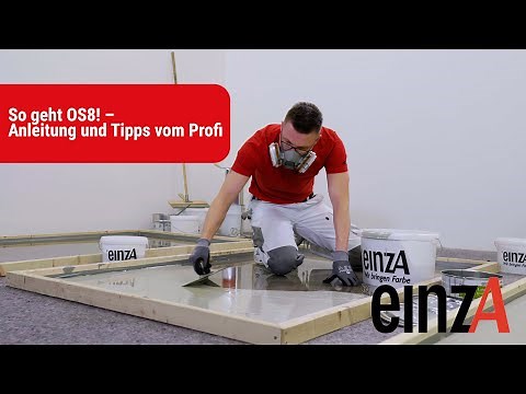 OS8 Fußbodenbeschichtung - Schritt für Schritt Anleitung