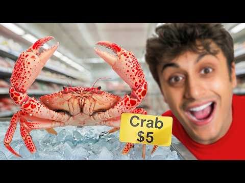 Raising A Grocery Store Exotic Crab As A Pet!