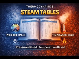 Steam Tables | Pressure-Based & Temperature-Based Explained
