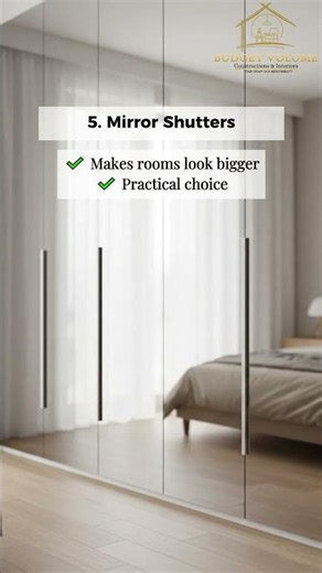 6 Types of Wardrobe Shutters Explained