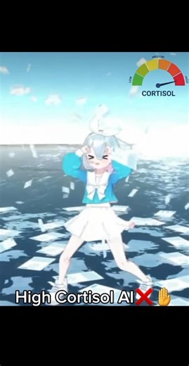 Arona’s Cortisol || Low vs High cortisol meme || #bluearchiveglobal #bluearchivememe