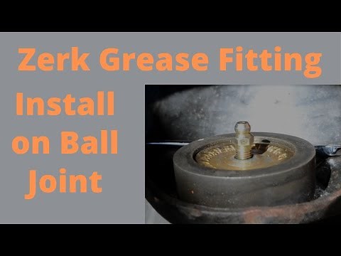 Zerk Grease Fitting Installation