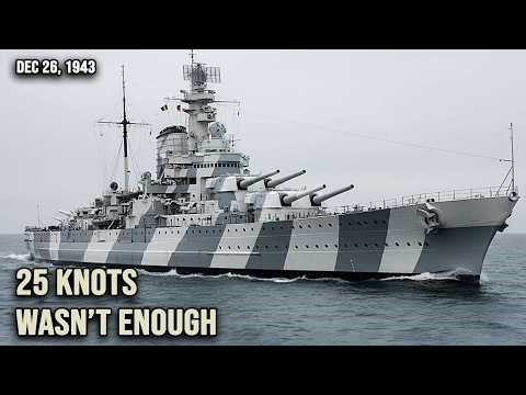 Scharnhorst Went Out Hunting — She Never Saw Who Was Waiting