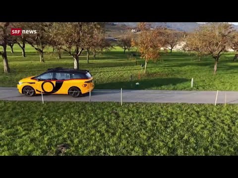 Swiss Post is testing self-driving taxis