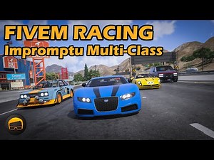 Impromptu 95 Player Multi-Class Race - GTA FiveM Racing №74