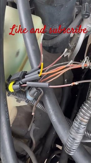 injector and glow plug harness wiring repairs 7.3 psd#mechanic #mechaniclife #diesellife