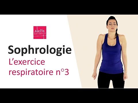 Sophrologie : exercice respiratoire n°3