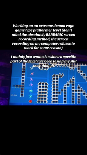 Desafíos en un nivel extremo de Geometry Dash