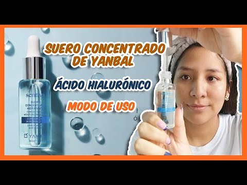 💧SUERO Hidratante de ÁCIDO Hialurónico YANBAL ✨ | Reseña + Modo de uso | Rutina de Skincare