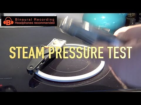 WMF Pressure Cooker Pressure and Steam Test