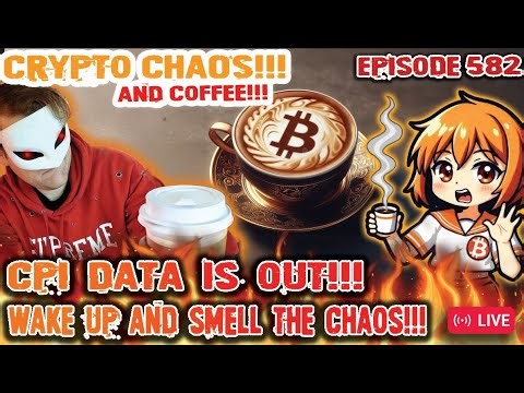 Crypto Otaku - CRYPTO CHAOS! 91K BITCOIN! CPI DATA!!! VOLITILE WEEK!! TRUMP CHAOS!! [Episode 582]