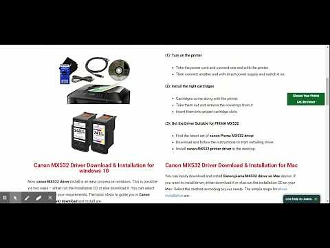 How to Setup Canon Mx532 Printer | Canon mx532 Wireless Setup (2020)