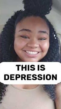 This is what depression & suicidal thoughts look like...