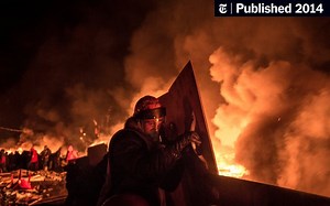 Ukraine Leader Strains for Grip as Chaos Spreads