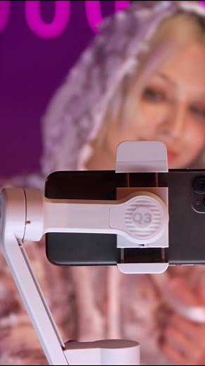 With advanced editing features in our App, you can edit like a pro with ease! #SmoothQ3 #zhiyungimbal #filmmaking